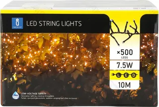 Tira Luz Led Baja Tension 10m 2400K
