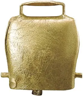 Cencerro Campana Acero color Bronce 7,5 cm