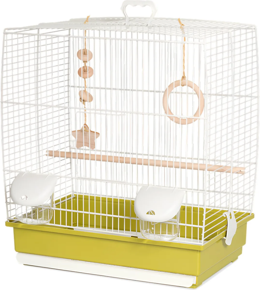 Jaula Pajaro 641 Eco Crema-Oli