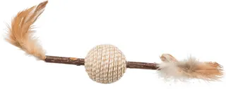 Juguete Matatabi con Plumas 20 cm