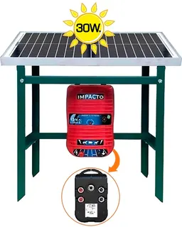 Pastor Electrico Impacto Zako Solar 2 Julio Placa 30W