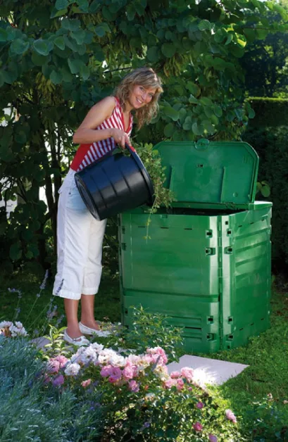 Compostadora Thermo King 400l Verde — foto 2