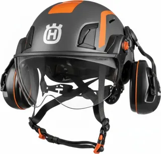 Kit Casco auriculares y  Visor Husqvarna Spire Vent | Protección Profesional para Arboristas