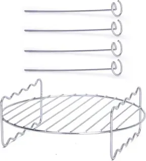 Accesorio Freidora Aigostar Cube Parrilla con Brochetas