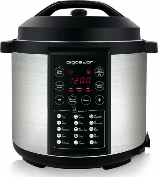 Olla a Presión Multifuncion Aigostar 1000 W 5,5 L — foto principal