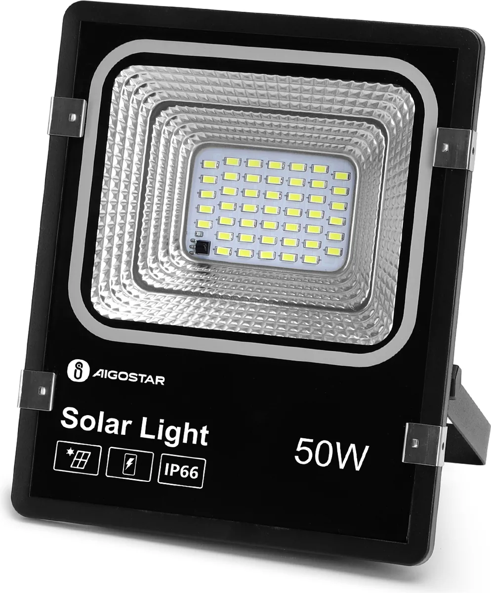 Foco Led con Panel Solar  50W — foto 5
