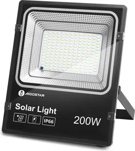 Foco Led con Panel Solar 200W — foto 2