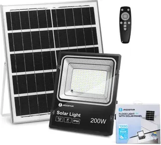 Foco Led con Panel Solar 200W