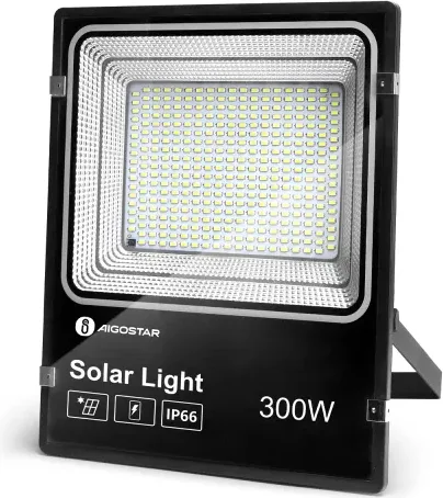 Foco Led con Panel Solar 300W — foto 2