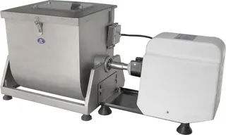 Amasadora Mezcladora Carne Electrica Inoxidable 1,5 Hp 20 Litros
