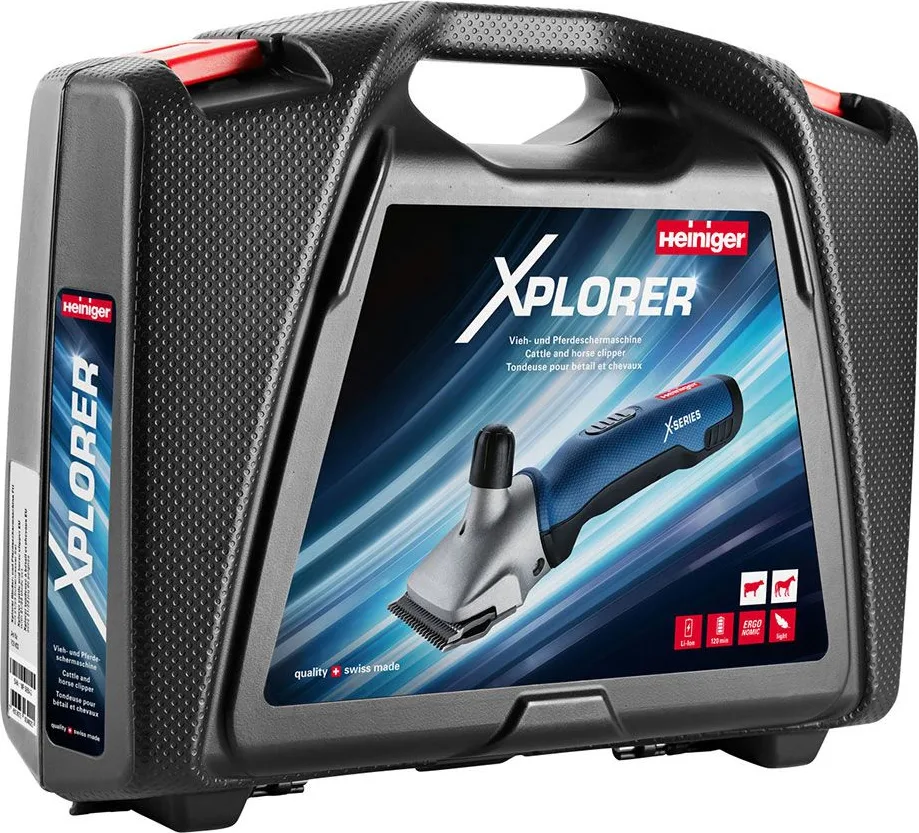 Esquiladora Bateria Electrica Heiniger Xplorer Caballos y Vacas — foto 4