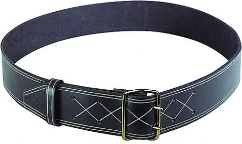 Collar Negro Ganadero 47mm x 125 cm
