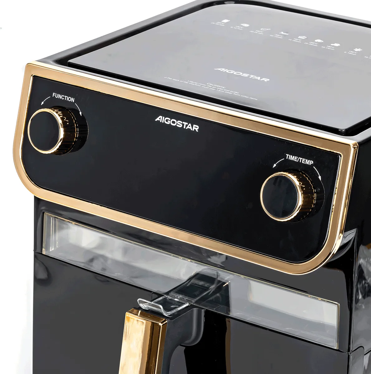 Freidora de Aire Vision Plus Dorada Joy 8 Litros — foto 3