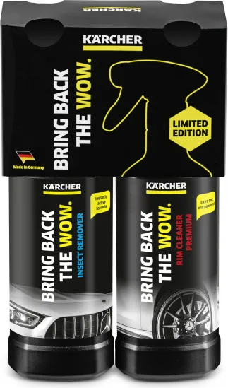Kit Limpiador Karcher  Exterior Automovil - Llantas y Quitainsectos- 500ml