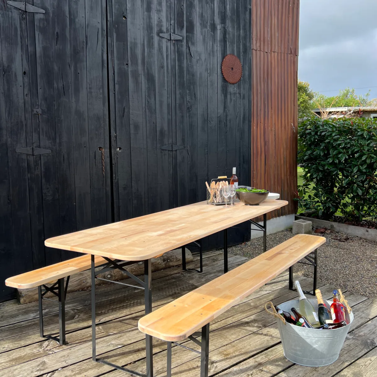 Mesa Madera Plegable Oktober Fest — foto 5