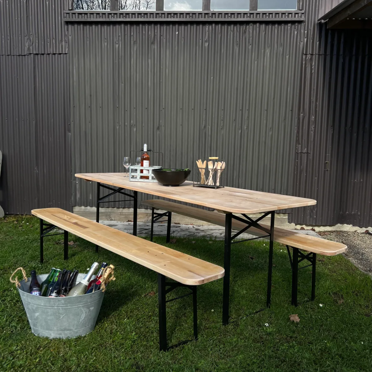 Mesa Madera Plegable Oktober Fest — foto 4