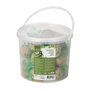 Bolas de Sebo Pajaros Silvestres Cubo 30 Unidades