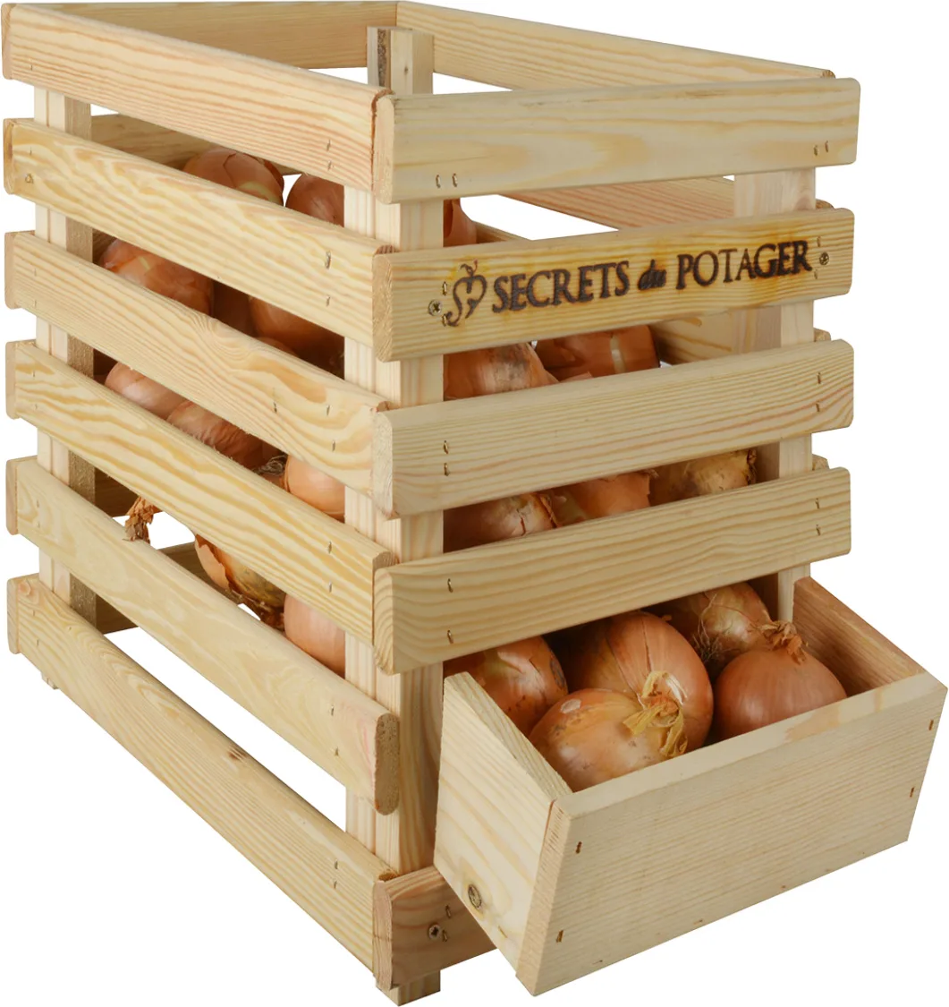 Caja Madera para Cebollas — foto 2