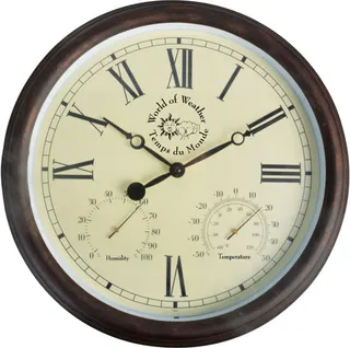 Reloj Jardin Exterior Diseño Clasico