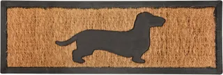 Felpudo Perro Salchicha Fibra de Coco