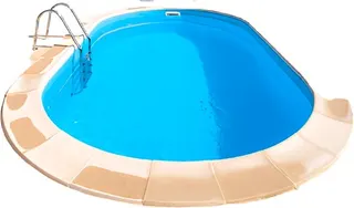 Piscina Enterrada Madagascar Ovalada 600x320x150 cm