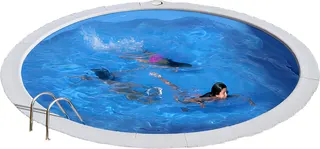 Piscina Enterrada Madagascar Redonda Ø420x150 cm