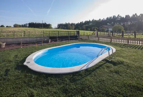 Piscina Enterrada Sumatra Ovalada 600x320x120 cm — foto 6