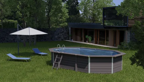Piscina Avantgarde Ovalada 804x386x124 cm — foto 2