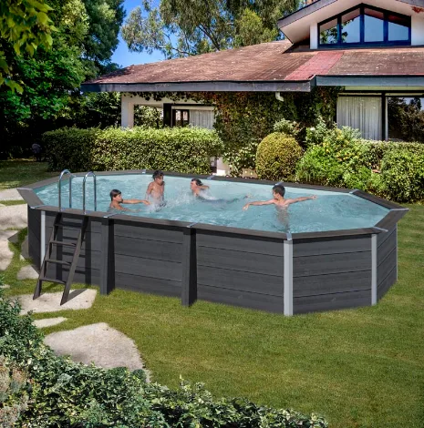 Piscina Avantgarde Ovalada con Led 664x386x124 cm — foto 10