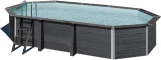 Piscina Avantgarde Ovalada con Led 664x386x124 cm