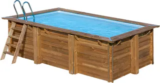 Piscina Sunbay Madera Rectangular  420x270x117 cm