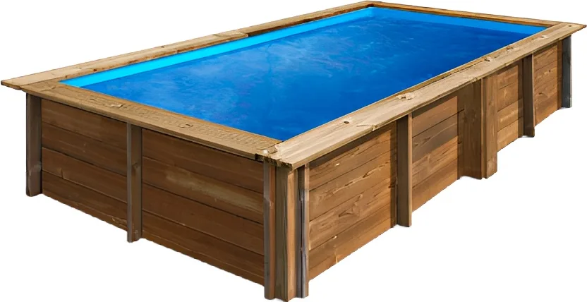 Piscina Sunbay Madera Rectangular  375x200x68 cm — foto principal