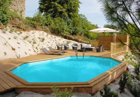 Piscina Sunbay Madera Ovalada 672x472x146 cm — foto 8
