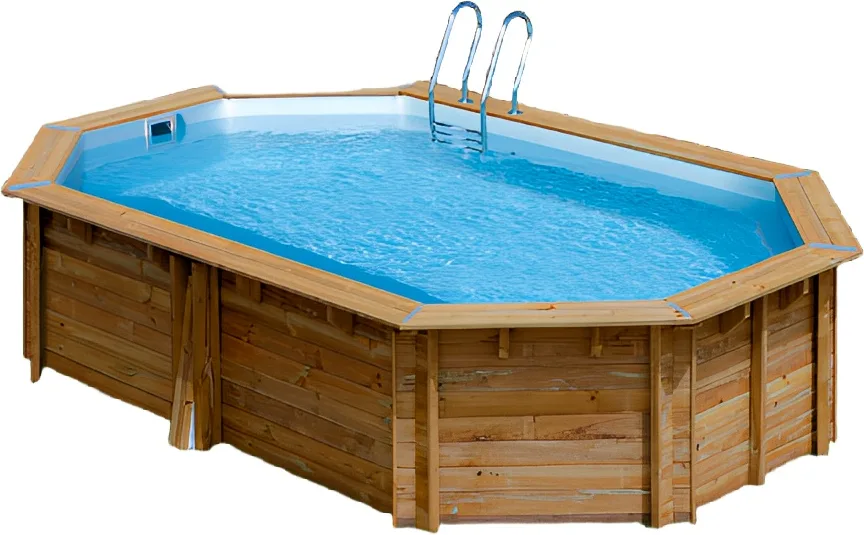 Piscina Sunbay Madera Ovalada 535x335x117 cm — foto principal