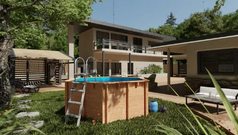 Piscina Sunbay Madera Redonda Ø280 x 107 cm — foto 2
