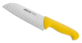 Cuchillo Santoku Amarillo Arcos 18 cm