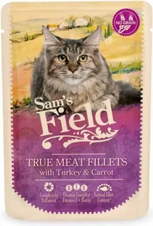 Sam's Field Adult Filetes Pavo y Zanahorias Sobre 85 g