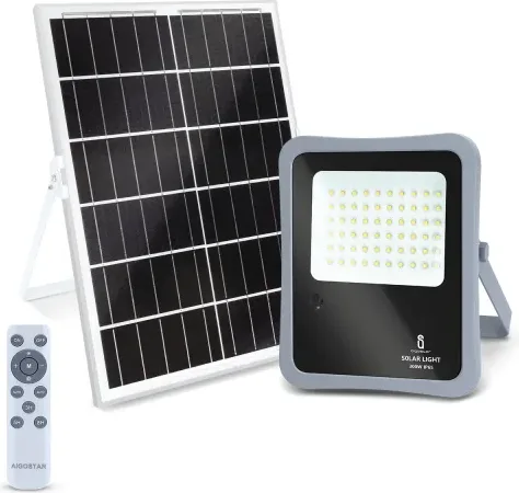 Foco Led con Panel Solar 300W 2400lm — foto principal