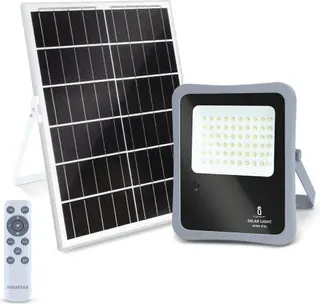 Foco Led con Panel Solar 300W 2400lm