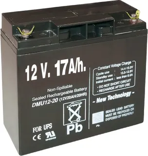 Pila Recargable 12 V. 18 A/h.