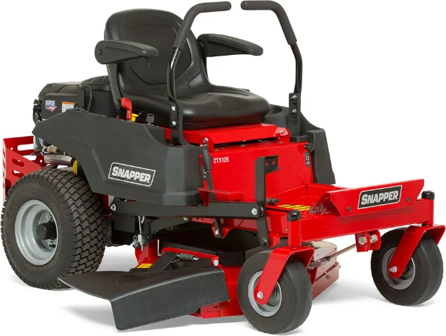 Cortacesped Snaper de giro cero ZTX105