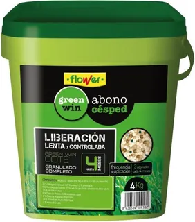 Abono Cesped Liberacion Lenta 4 Meses 4 Kg