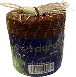 Bobina Alambre Atar Plastificado Marron 2,6 mm x 250 mt