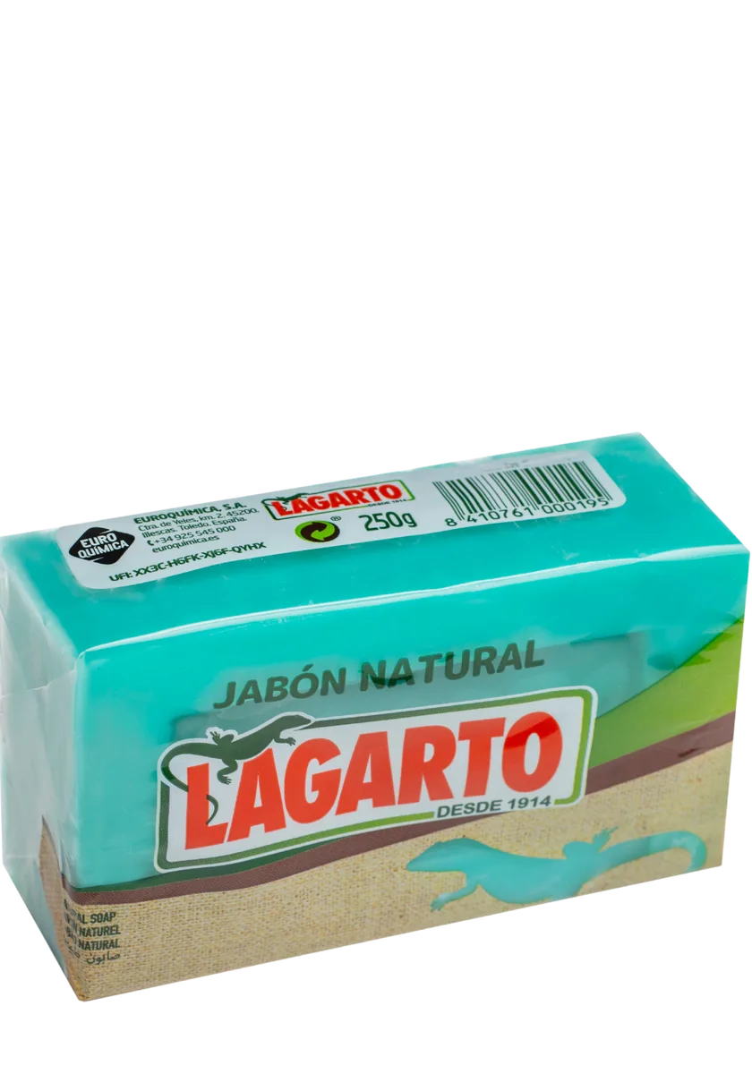 Jabon Natural Lagarto Verde 250gr