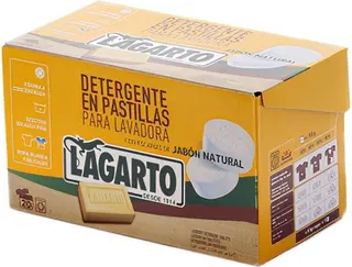 Pastilla Detergente Jabon Concentrado 20 Dosis