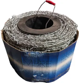 Alambre Espino Reforzado Galvanizado 250 metros 2,2 mm