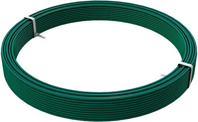 Rollo Alambre Plastificado Verde 5 kg 3,0 mm