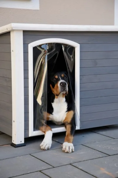 Caseta de Perro Kenny Gris 113x77x81 — foto 2
