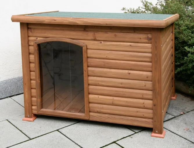 Caseta de Perro con Terraza 113x127x83 cm — foto 2
