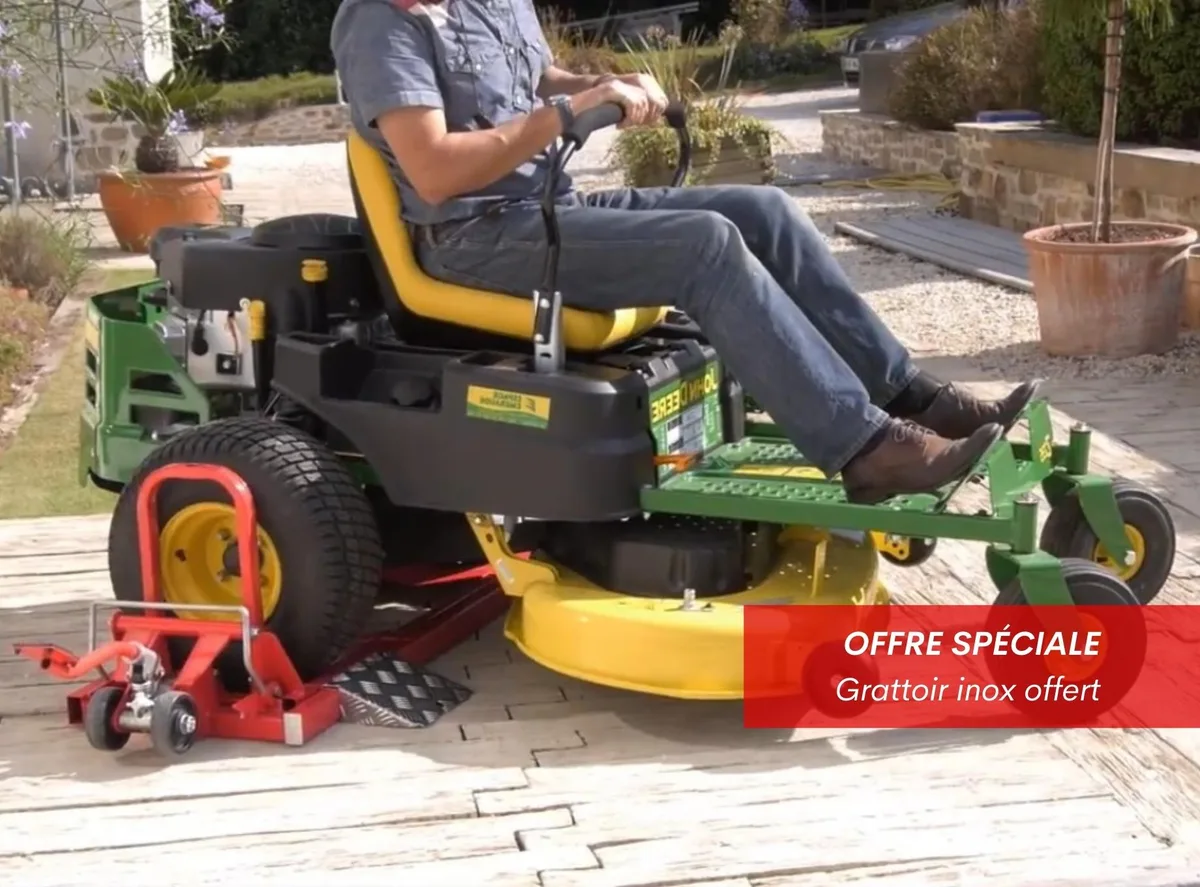 Elevador Tractor Cortacesped Hidraulico Cliplift Magnum 500 kg — foto 4